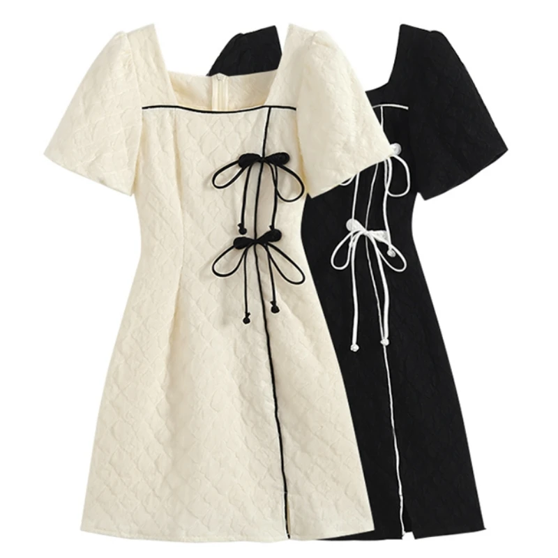 瑾禾【541-550】主播推荐夏新款高级感连衣裙女高腰显瘦