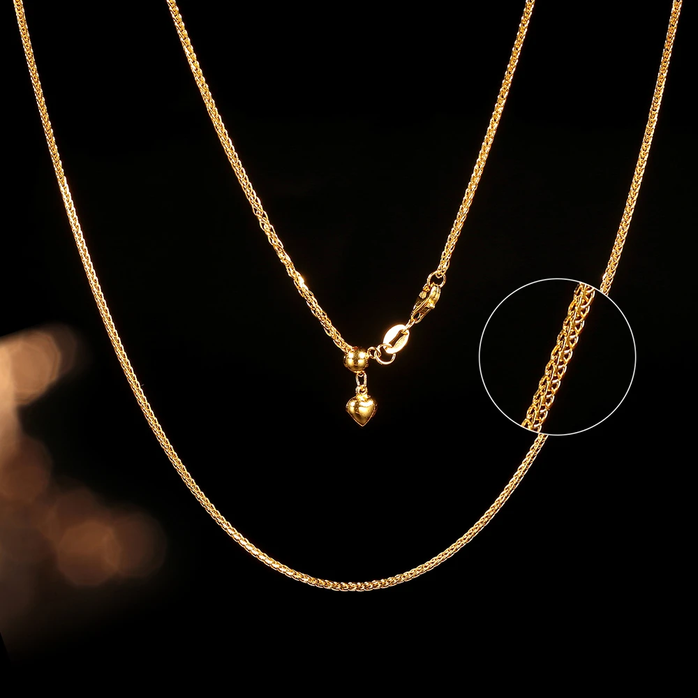 【小凤专属】足金肖邦可抽拉百搭项链45/50cm