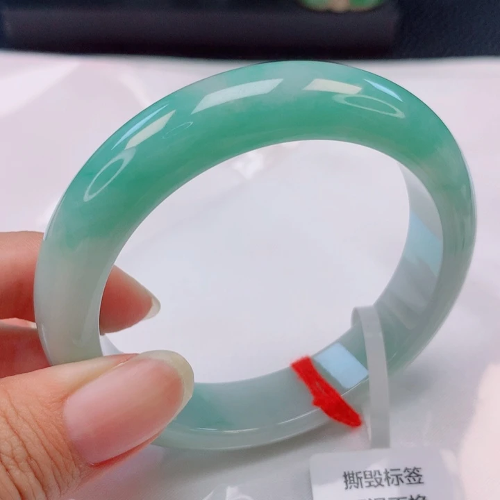 未镶嵌手镯翡翠53圈