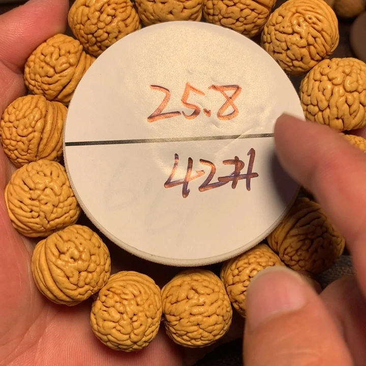 手串桃核42号健健康康