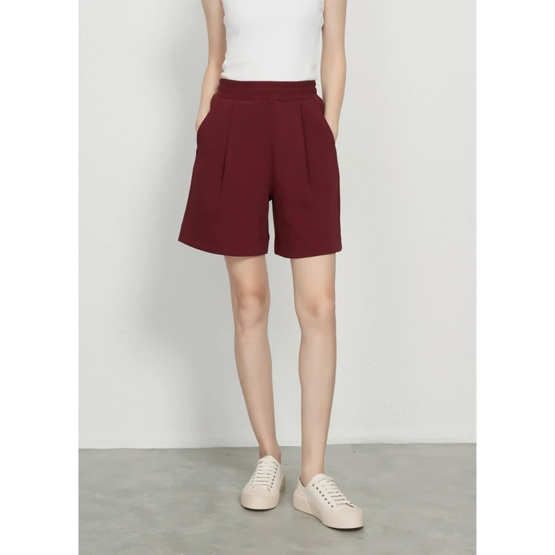 《绝绝子中裤》显瘦百搭0965时尚百搭休闲裤女裤纯色简约显瘦中裤