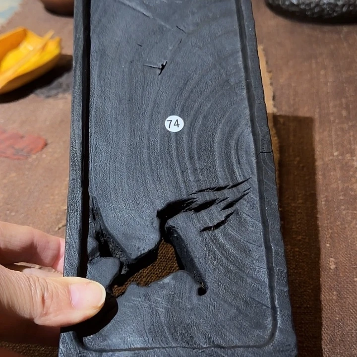 香樟木炭化干泡壶承