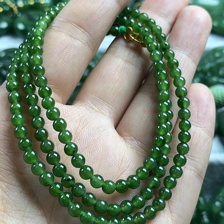 和田玉（碧玉）未镶嵌颈饰