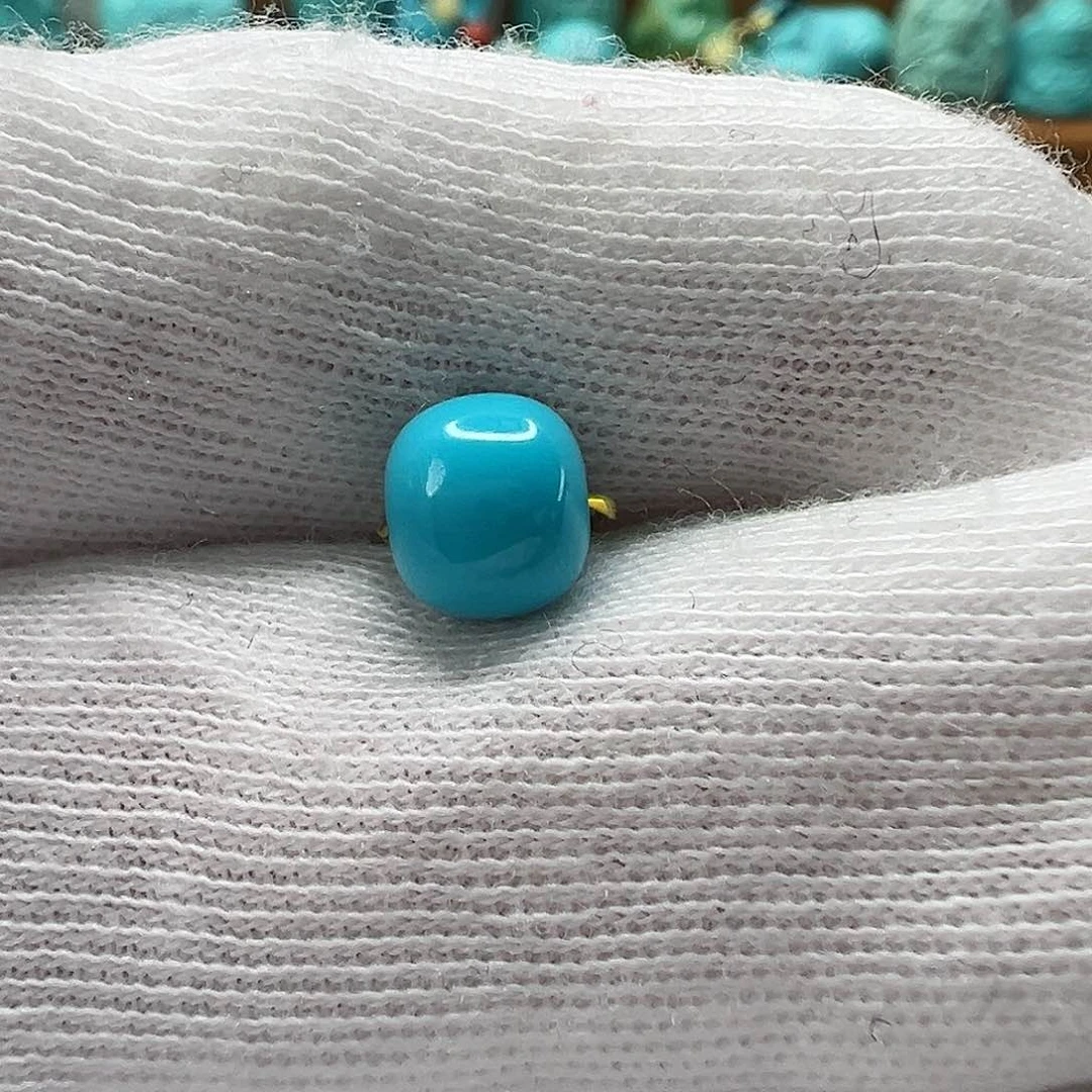 绿松石老型珠 未镶嵌