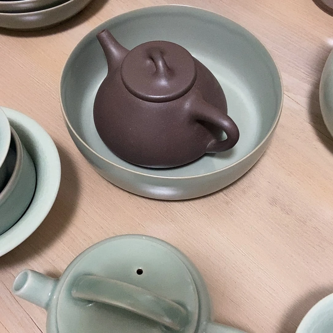 紫砂石瓢壶紫砂茶具