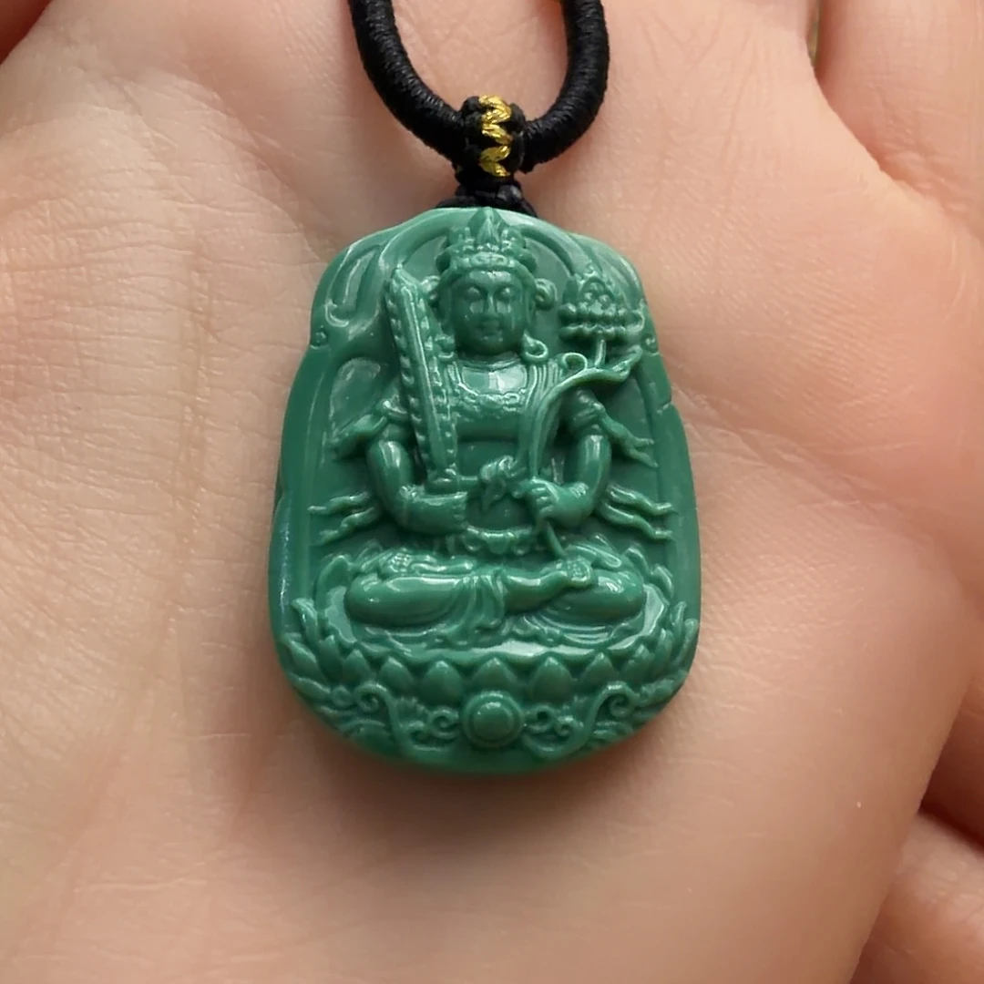 绿松石未镶嵌颈饰