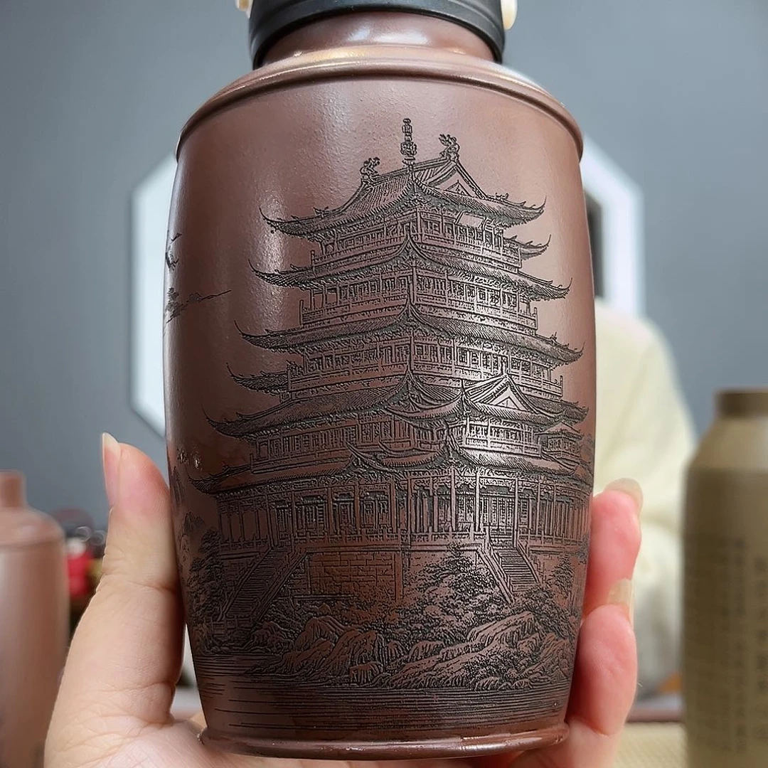 紫砂茶杯精品紫砂杯