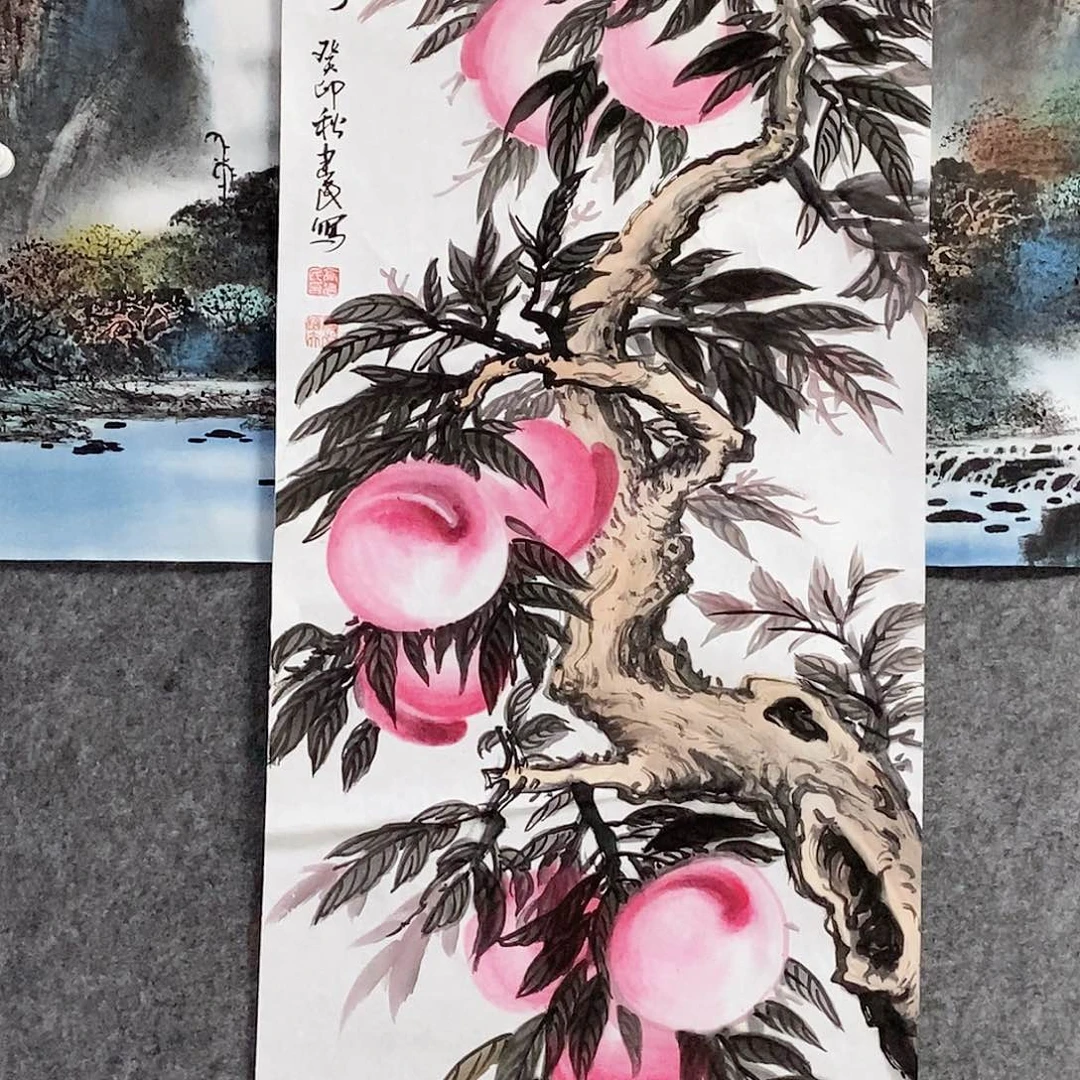 国画老师书画作品