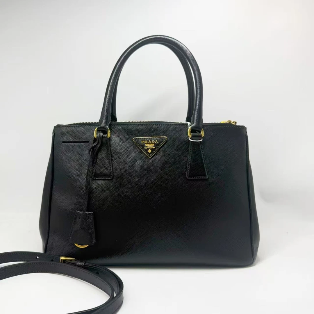 95新 Prada/普拉达 洋诚二手 普拉达黑色杀手包 95新