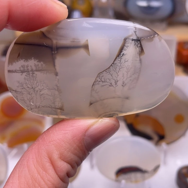 玛瑙/玉髓未镶嵌吊坠(不含链)