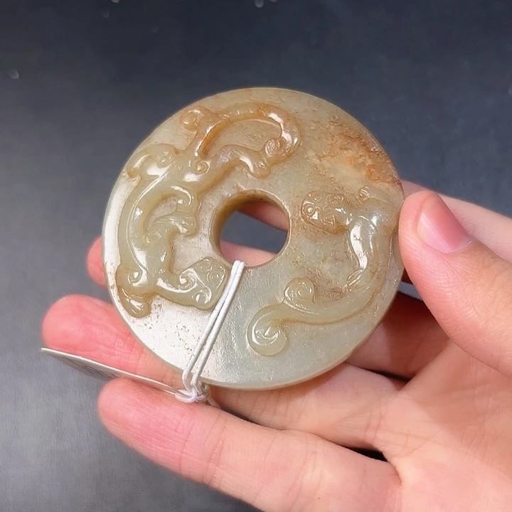 和田玉挂件未镶嵌欢*