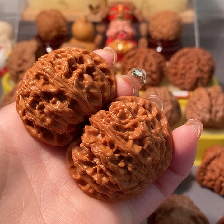 吊坠文玩核桃44苹果园