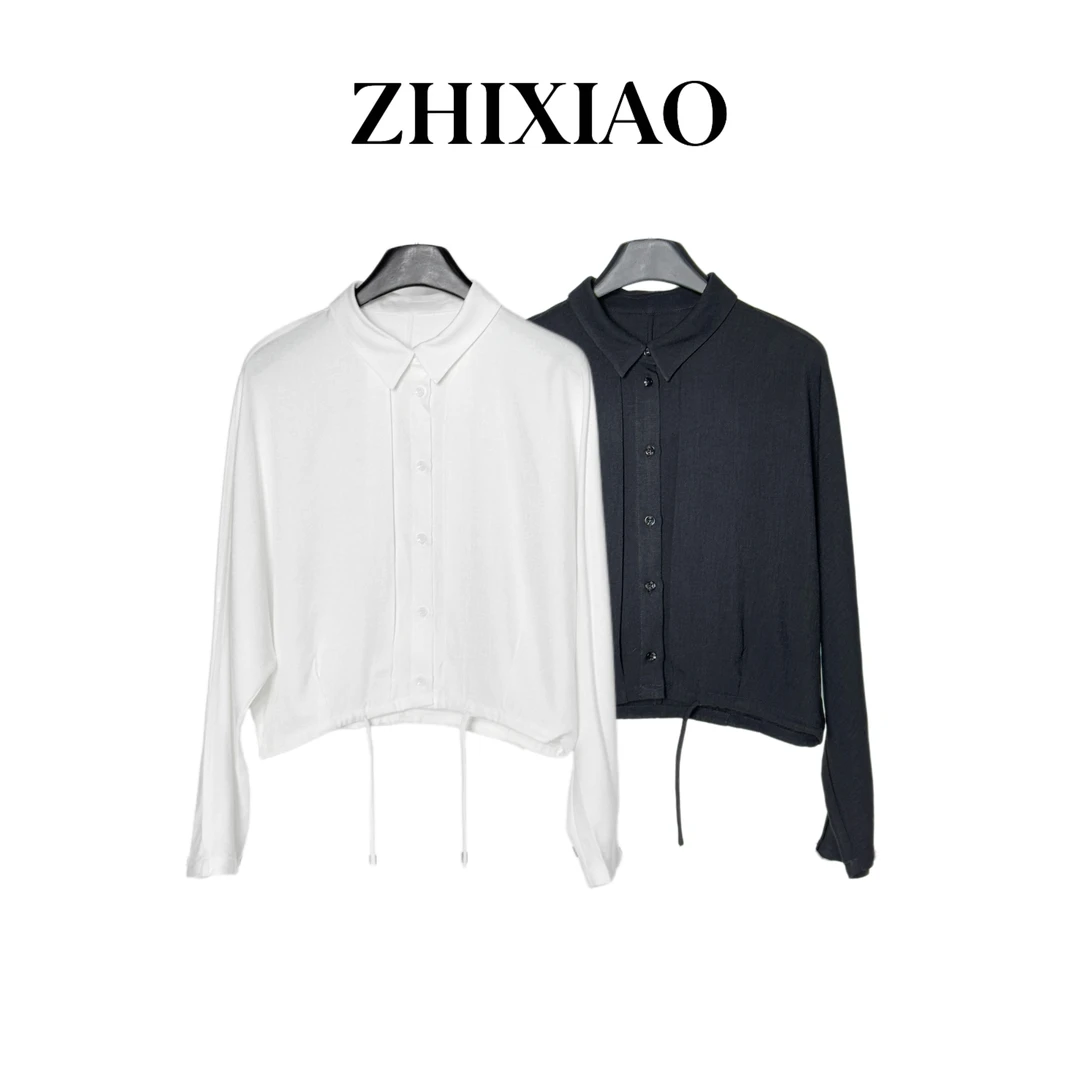 【ZHIXIAO】夏季新款：翻领衬衣套装017-2