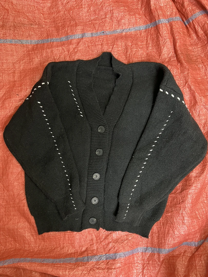 冬季针织韩版免烫标准秋季毛衣针织衫长袖V领秋冬