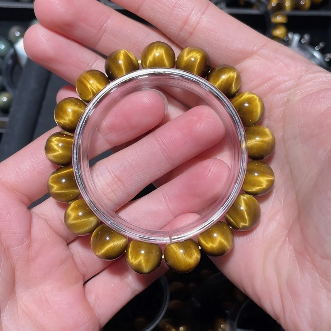 H***.木变石（虎睛石）未镶嵌手链