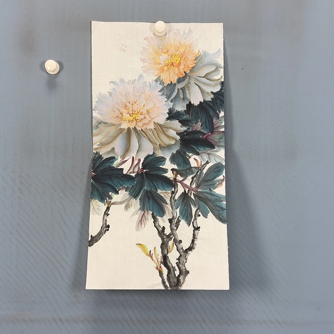 国画391 牡丹一如您初梦