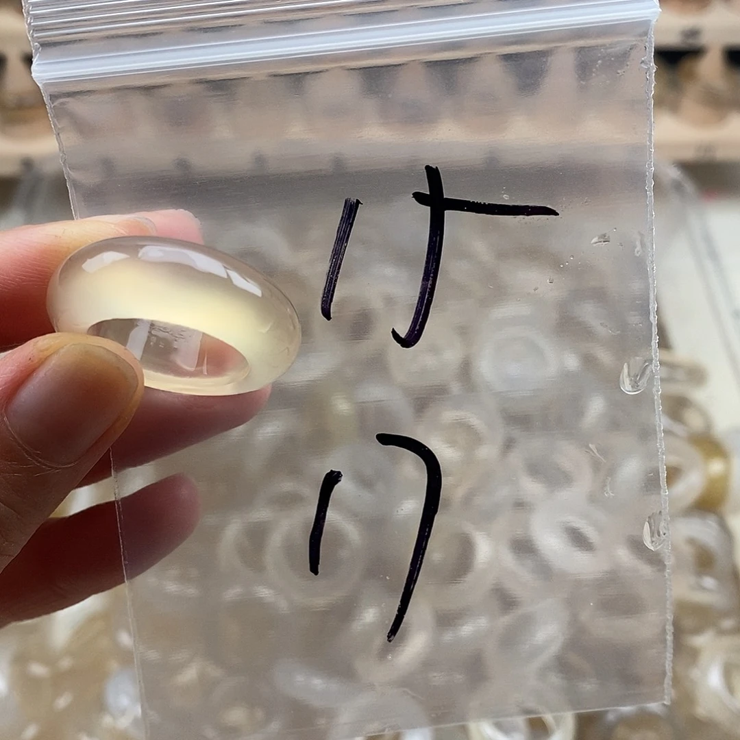 未镶嵌戒指玛瑙/玉髓
