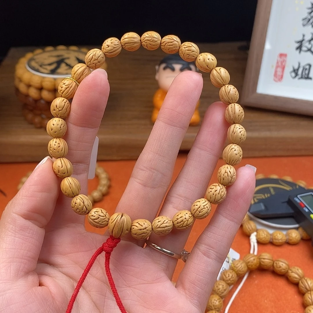 桃核手串E****?卡皮巴拉0.9 抛光