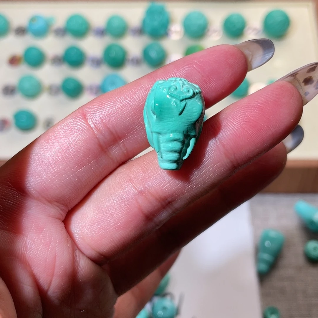 手工雕刻配饰配珠卡13微瑕