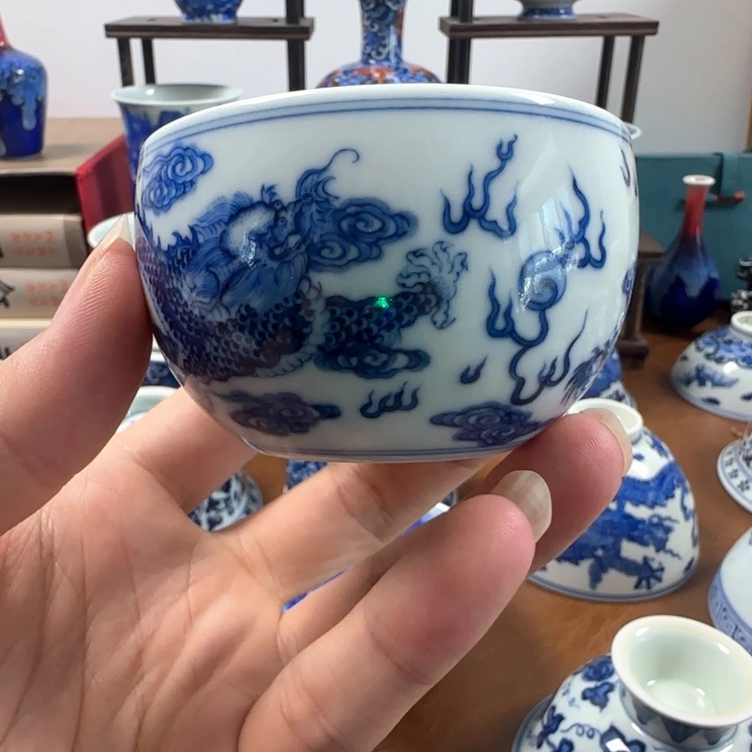 杯子景德镇纯手工陶瓷的111111