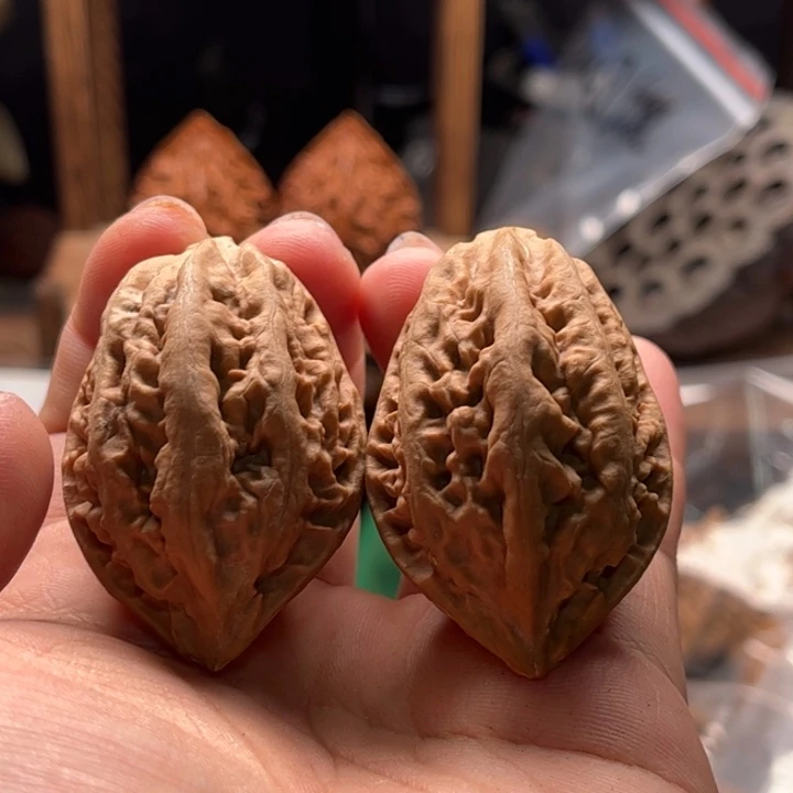 宋***香文玩核桃把件楸大胖39