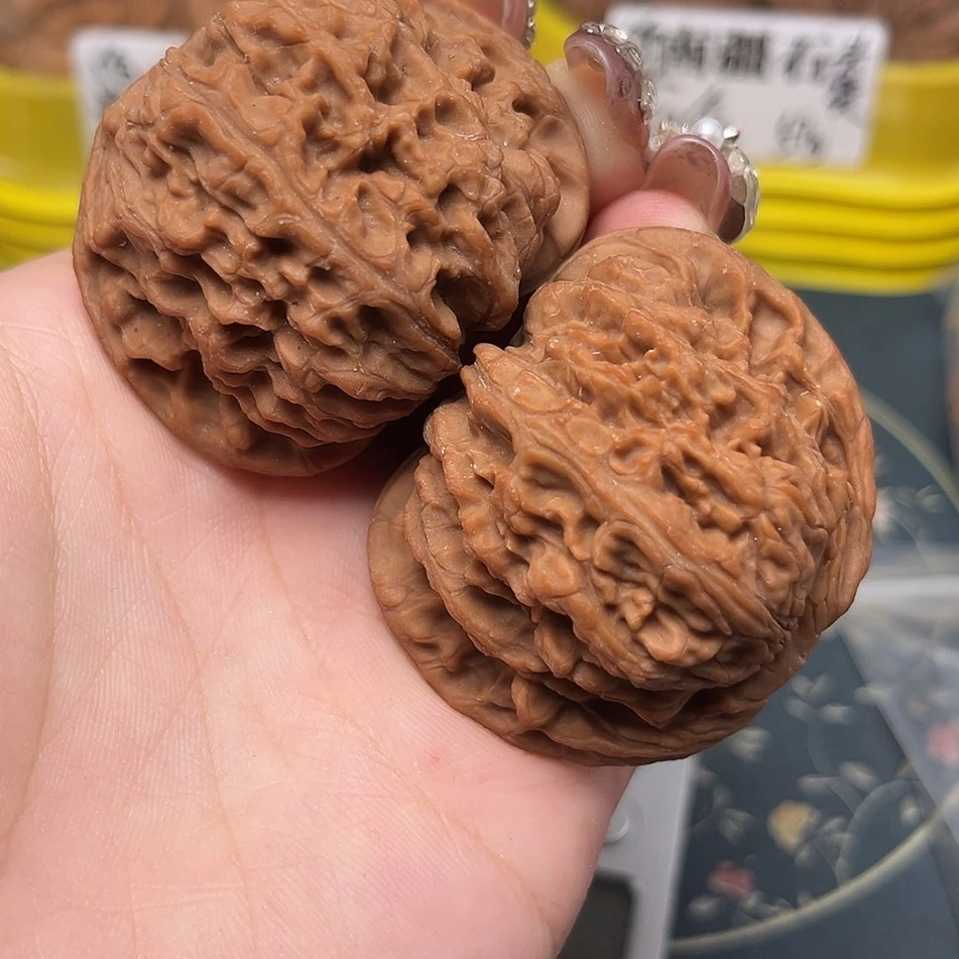 揪***梦把件文玩核桃48-29771-02
