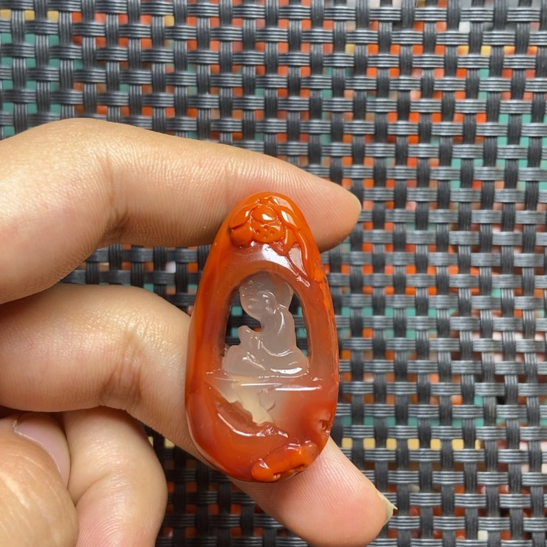 吊坠(不含链)未镶嵌南红玛瑙