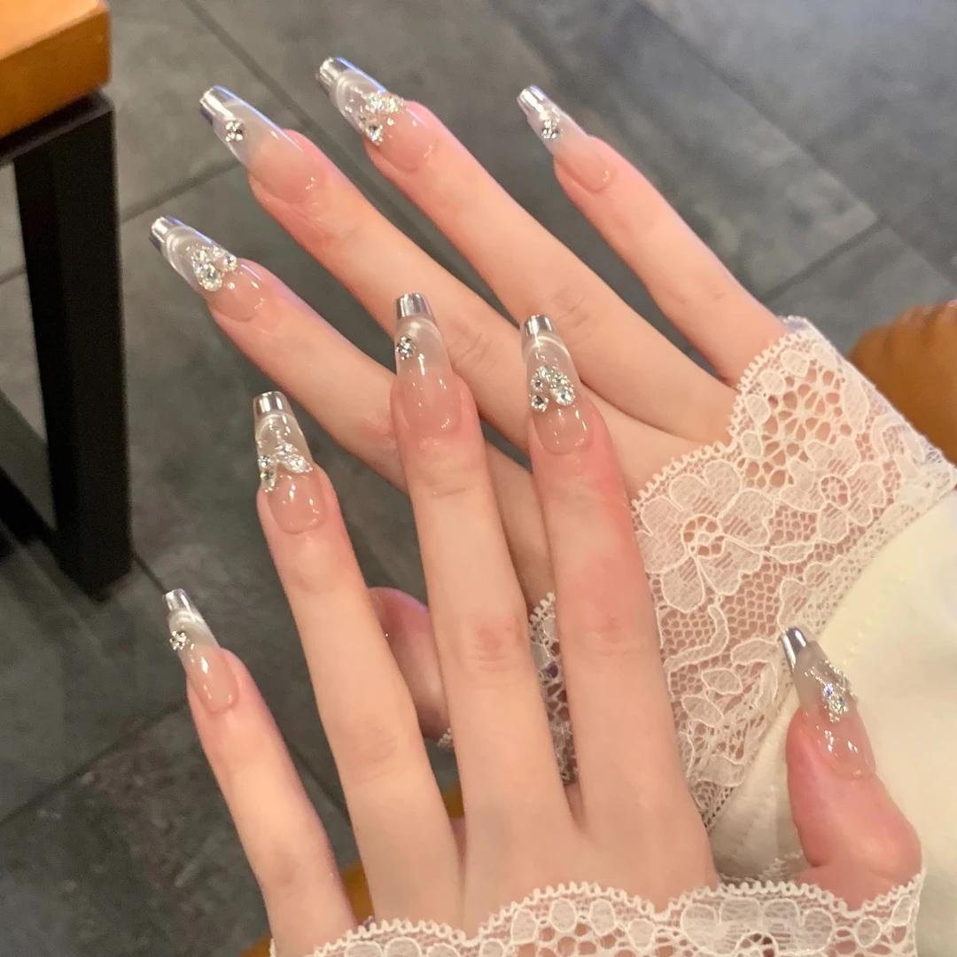 【魔法蝴蝶】新美甲穿戴甲片2025新款高级感秋冬手工穿戴甲推荐甲片