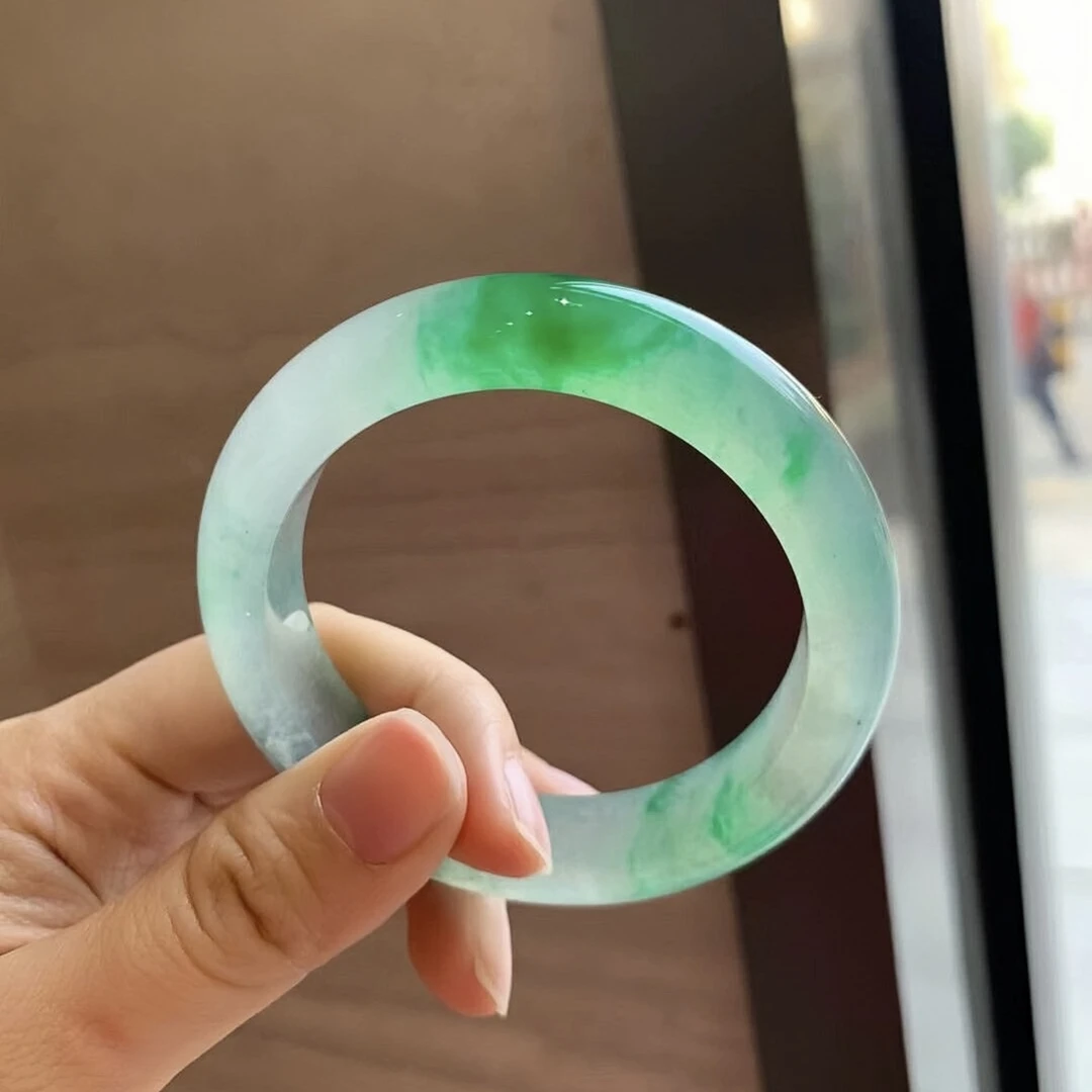 A时尚缅风美人翠饰品手镯【直播专用链接】