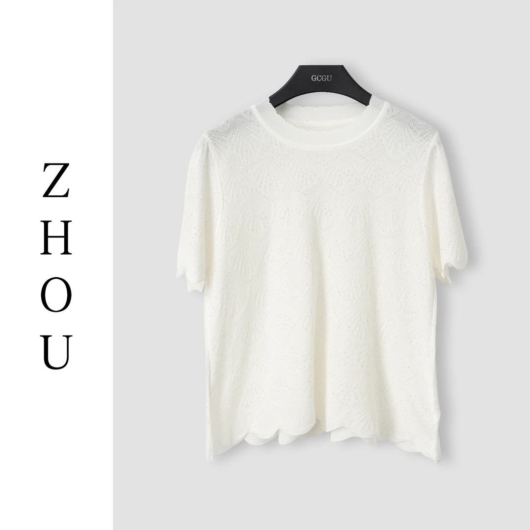 （周哥甄选）白色上衣-23823