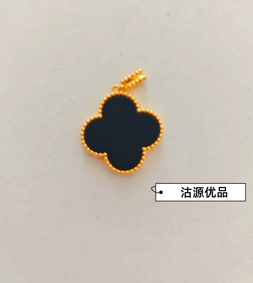 【20mm 大号-黑色I8k吊坠】【精致，单戴推荐，不含链】【庄重神秘】