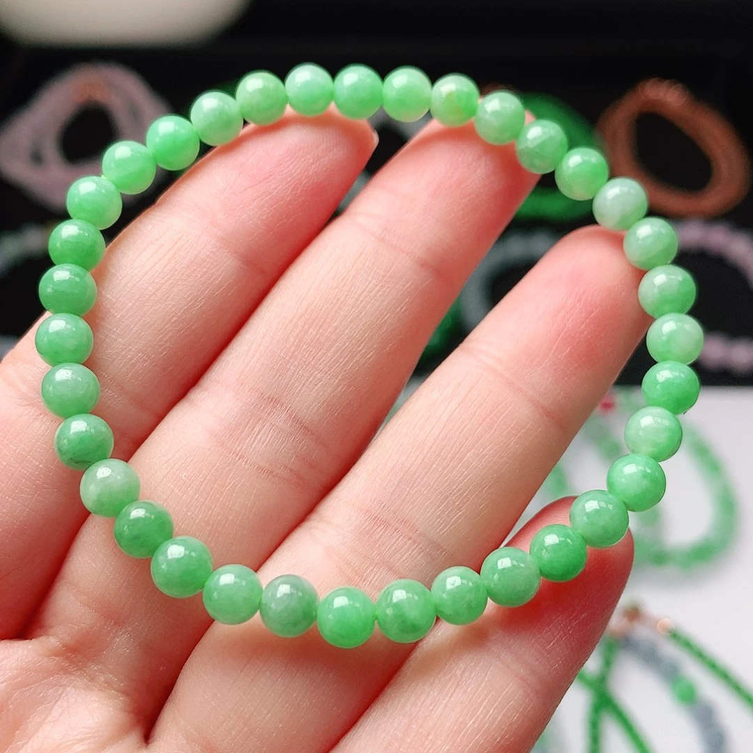 翡翠未镶嵌手链翡翠