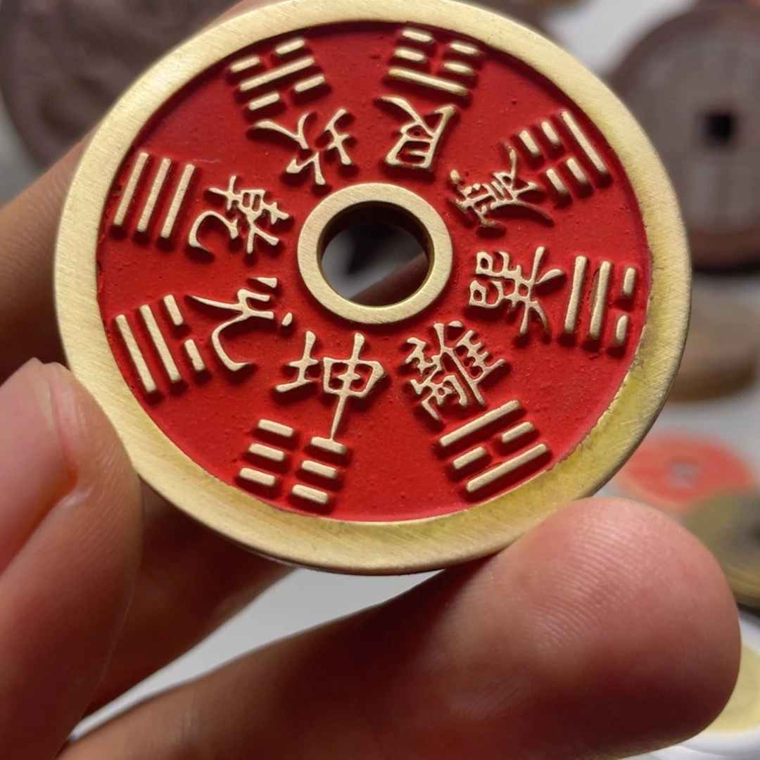 铜现代仿制工艺文创铜币