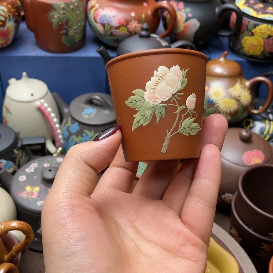 茶杯紫砂紫砂主人杯80cc