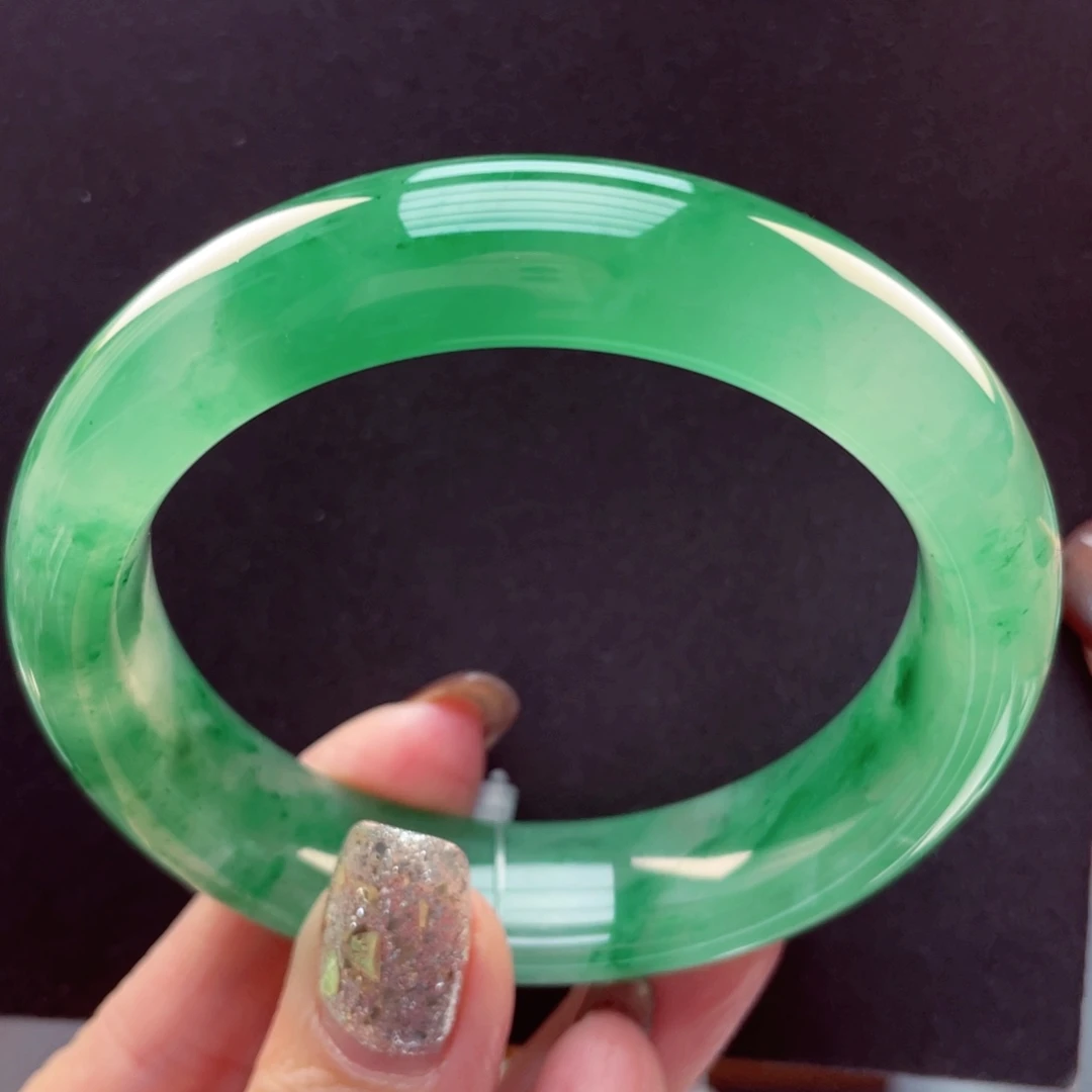 石英质玉未镶嵌手镯56-57