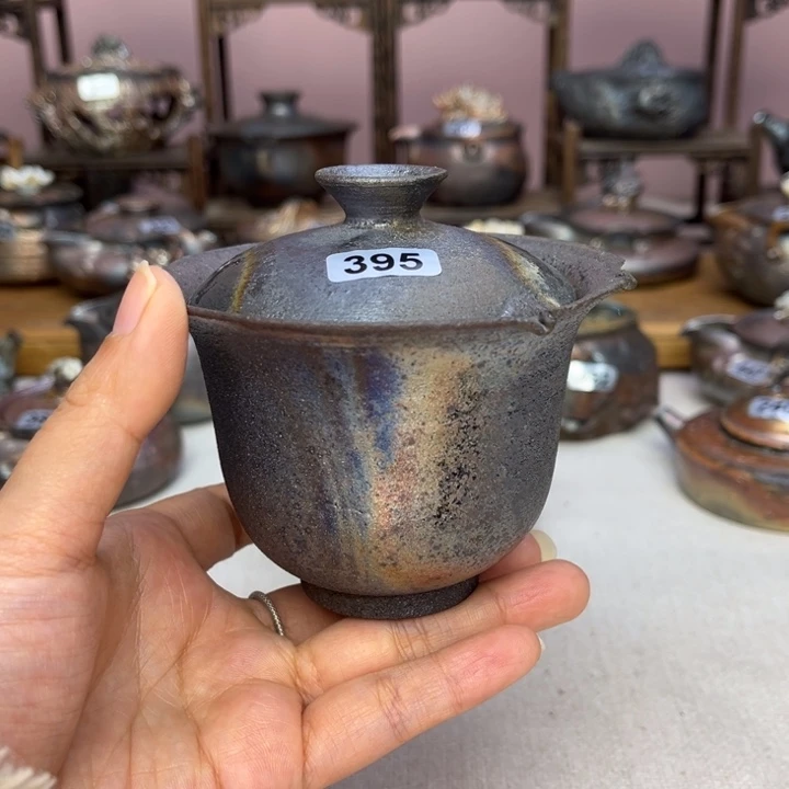 壶兰**香裸柴烧陶瓷茶具