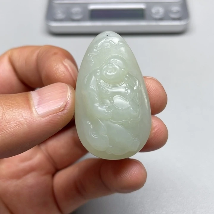 和田玉吊坠(不含链)未镶嵌J****Y