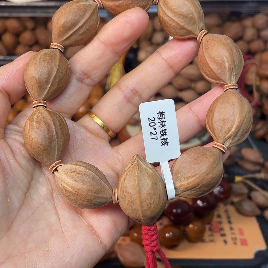 黑***公橄榄核手串/手链梅林铁核2027