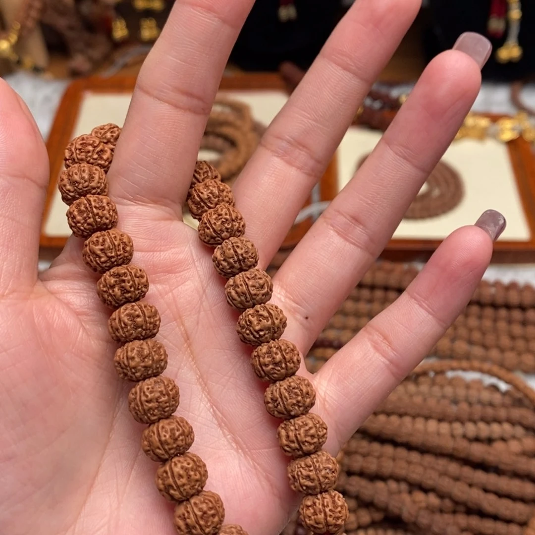 金刚菩提吊坠云*凹底梅花单圈5s