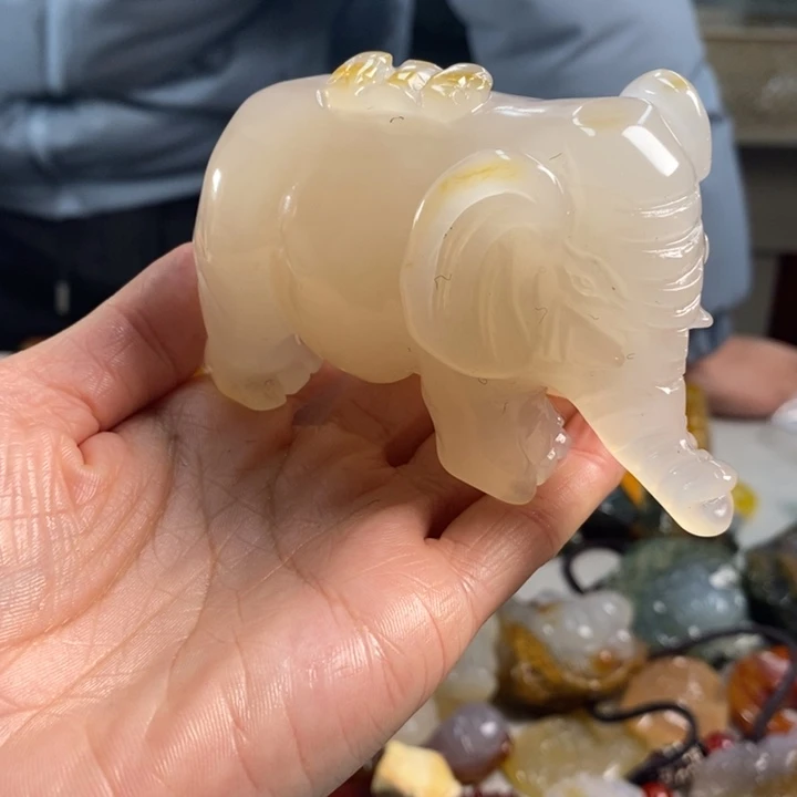 玛瑙/玉髓吊坠(不含链)未镶嵌