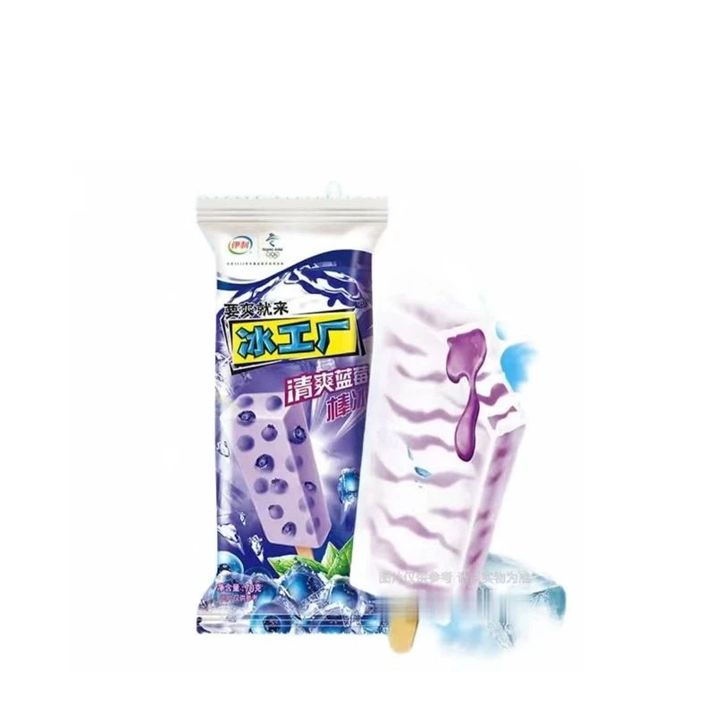冰工厂清爽蓝莓棒冰 70g*3支