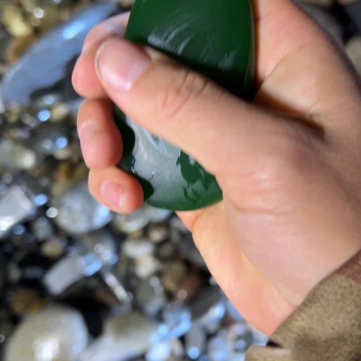 石英岩玉未镶嵌车挂