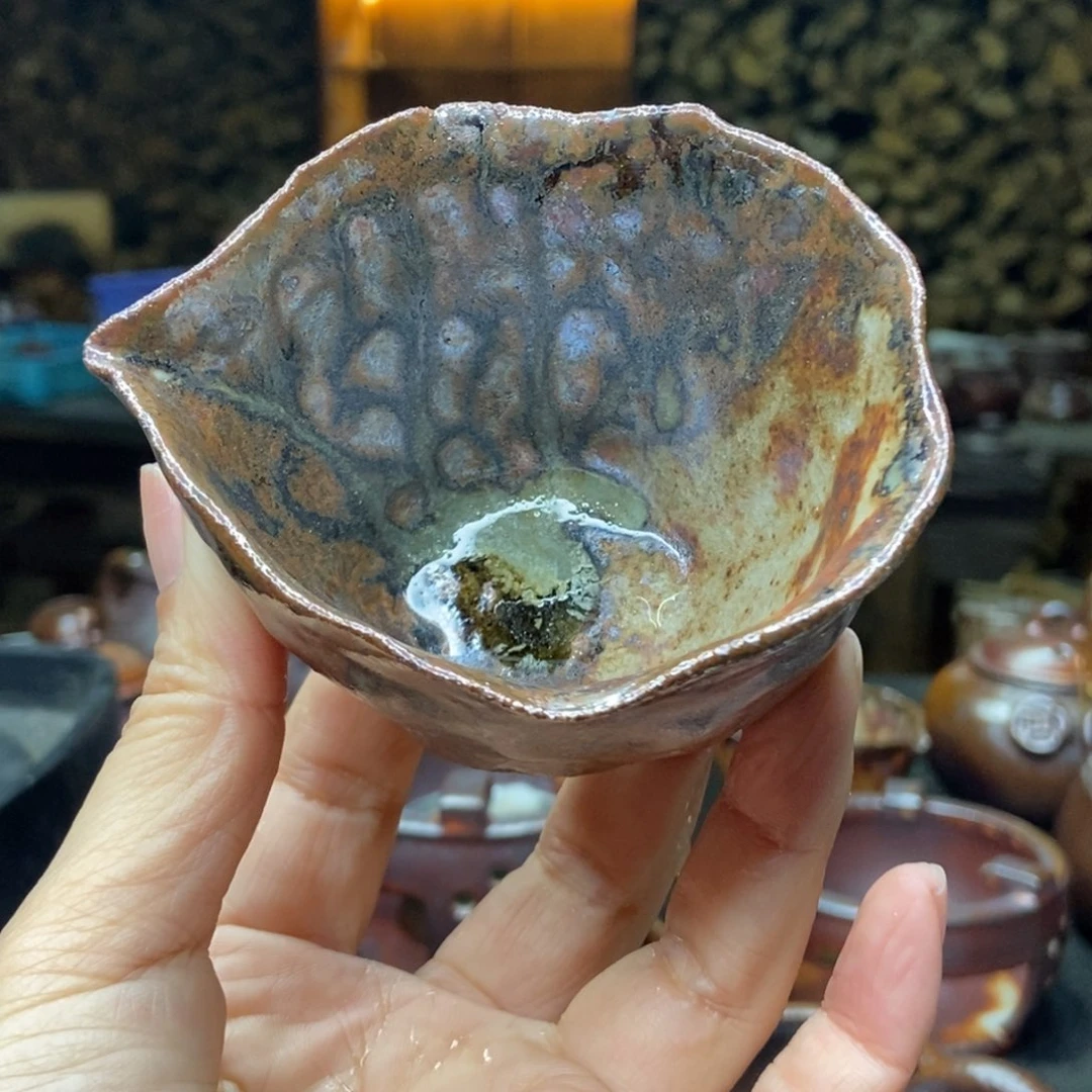 紫砂柴烧紫砂茶器大*壶