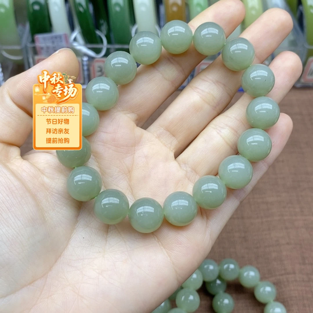 未镶嵌手串和田玉卡12