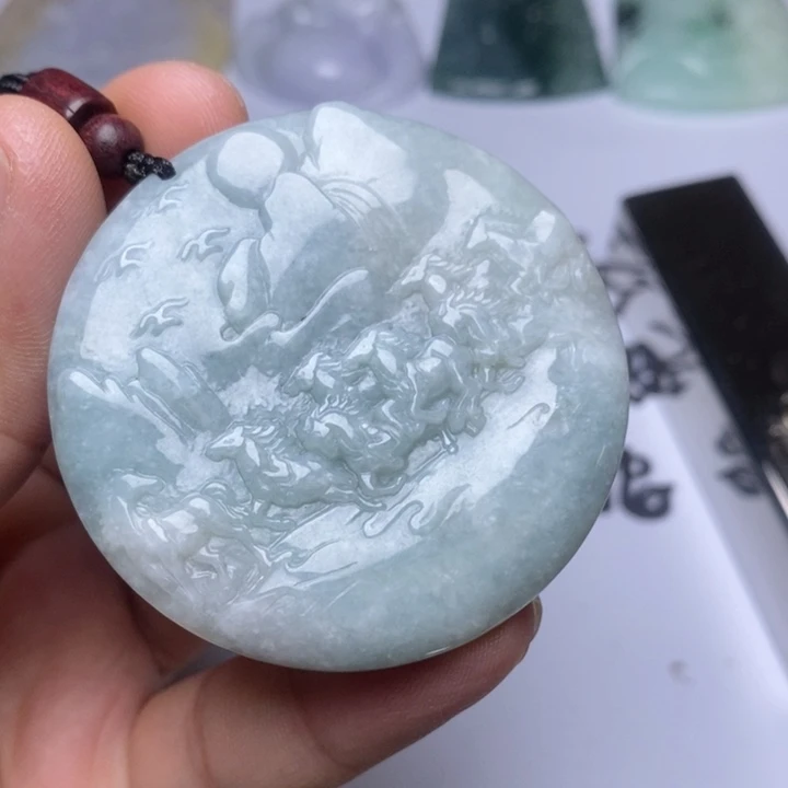 颈饰未镶嵌翡翠翡翠