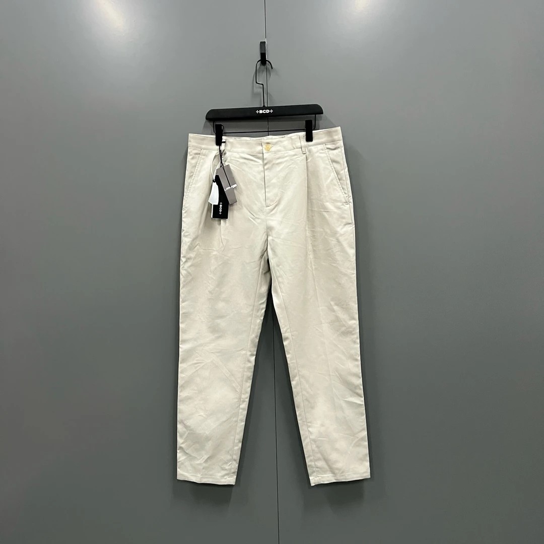 99新 DIOR/迪奥 (ll) 米色长裤  bc008681