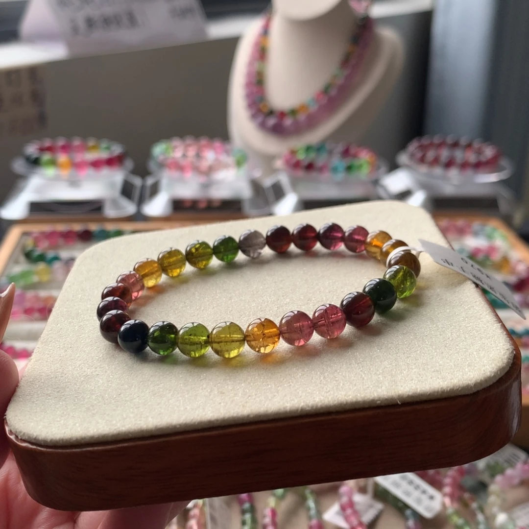 未镶嵌手链碧玺碧玺