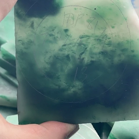 定制石英质玉用****9非洲翠手镯定制