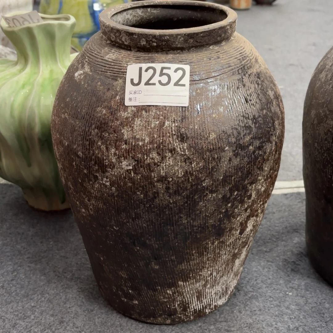 瓶一****头陶瓷瓶口径高度左右