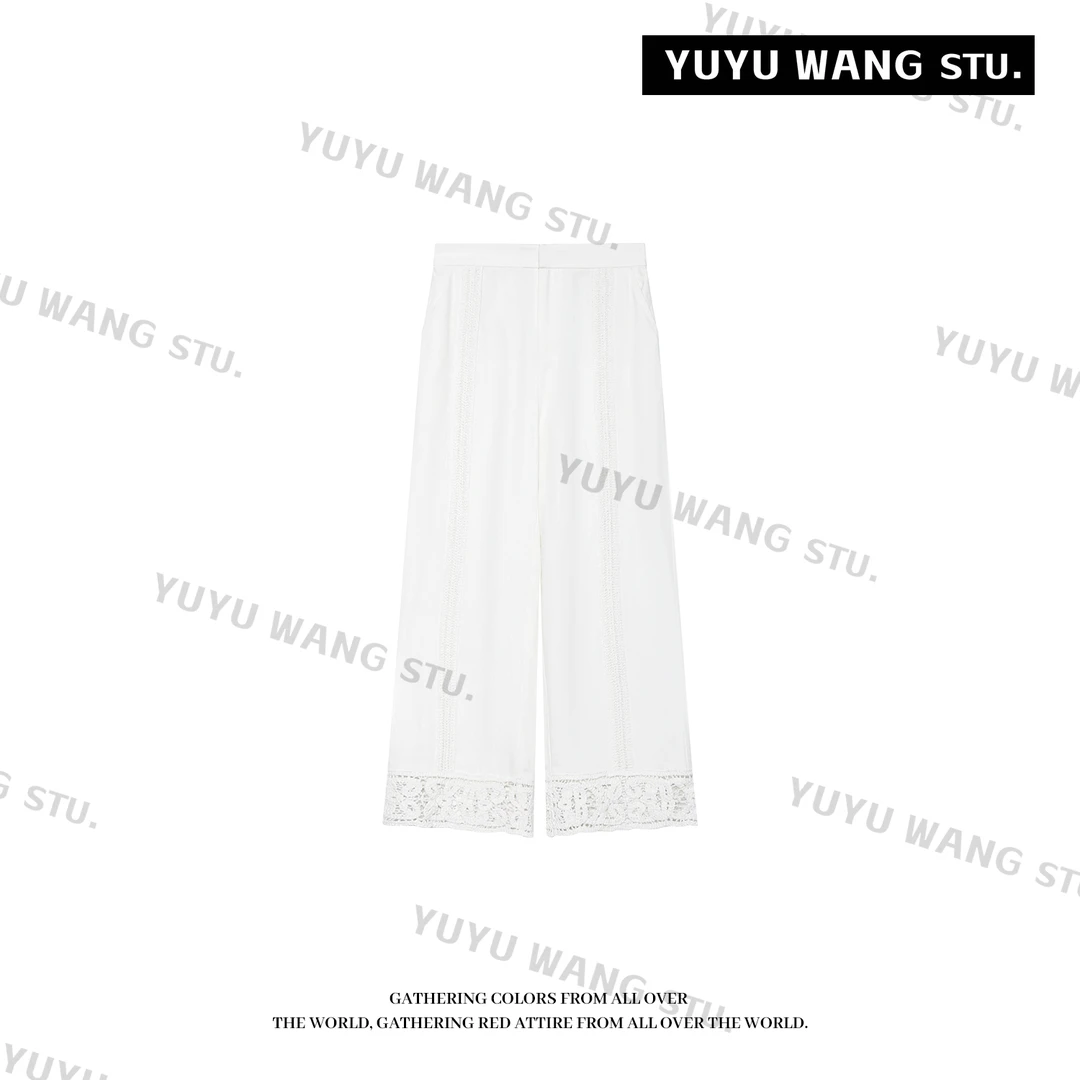 YUYU WANG【丹若】 长裤 RBL2SC045蕾丝